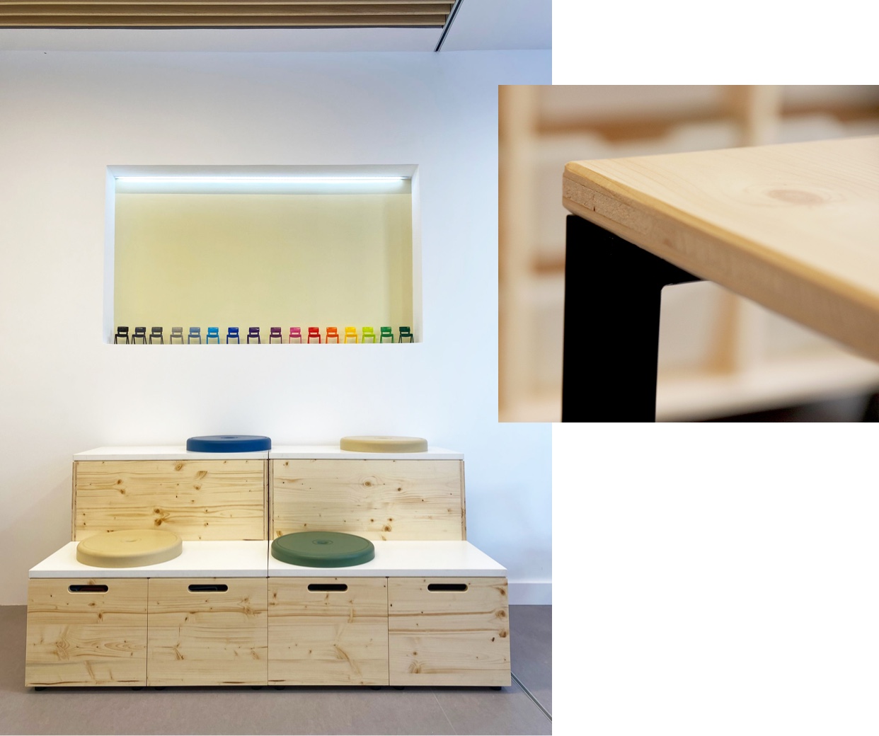 Diseño y fabricación de mobiliario propio