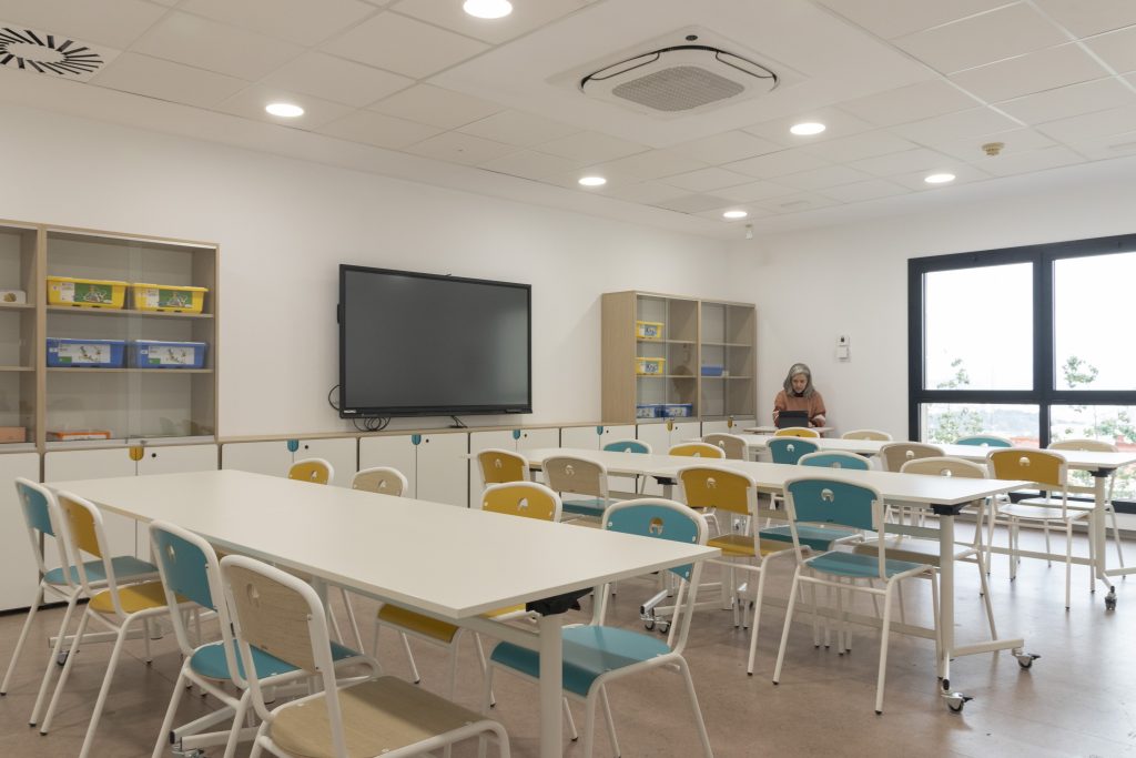Steam classroom in Barcelona